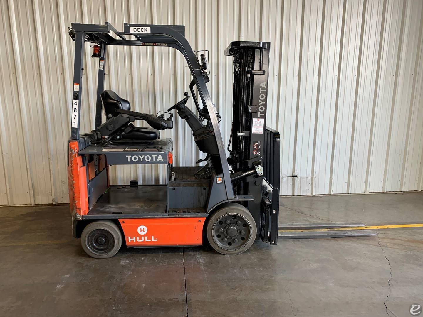 2020 Toyota 8FBCU25 Electric Forkli...