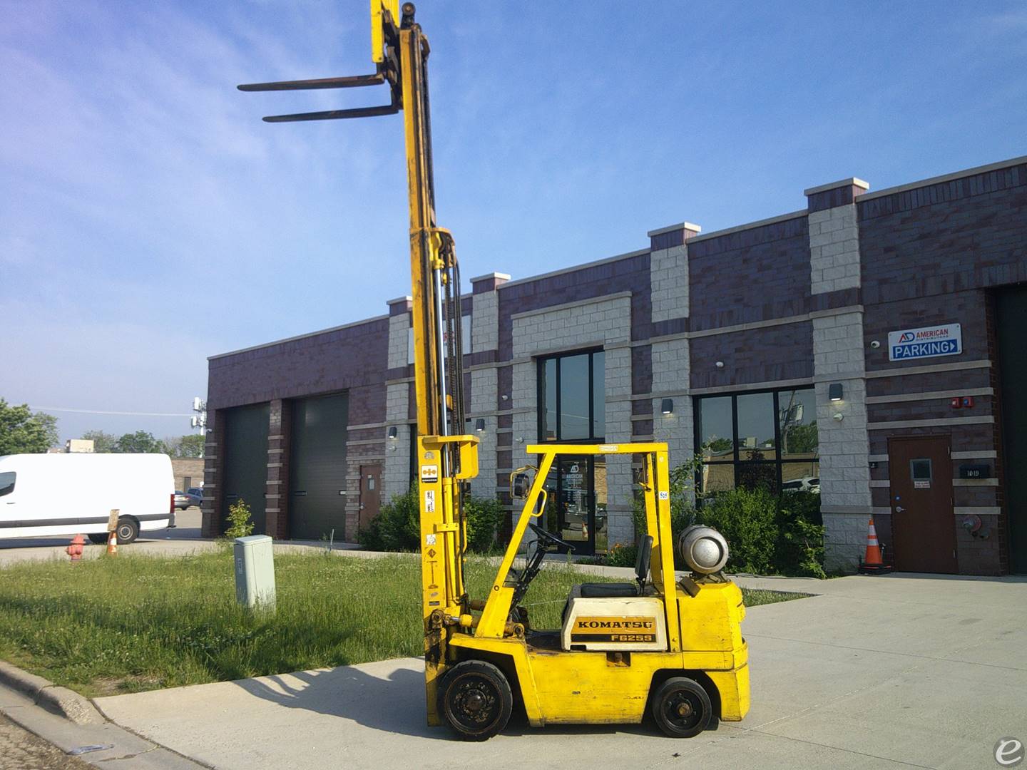 1990 Komatsu FG25S-4 LP Gas Forklift - 123Forklift