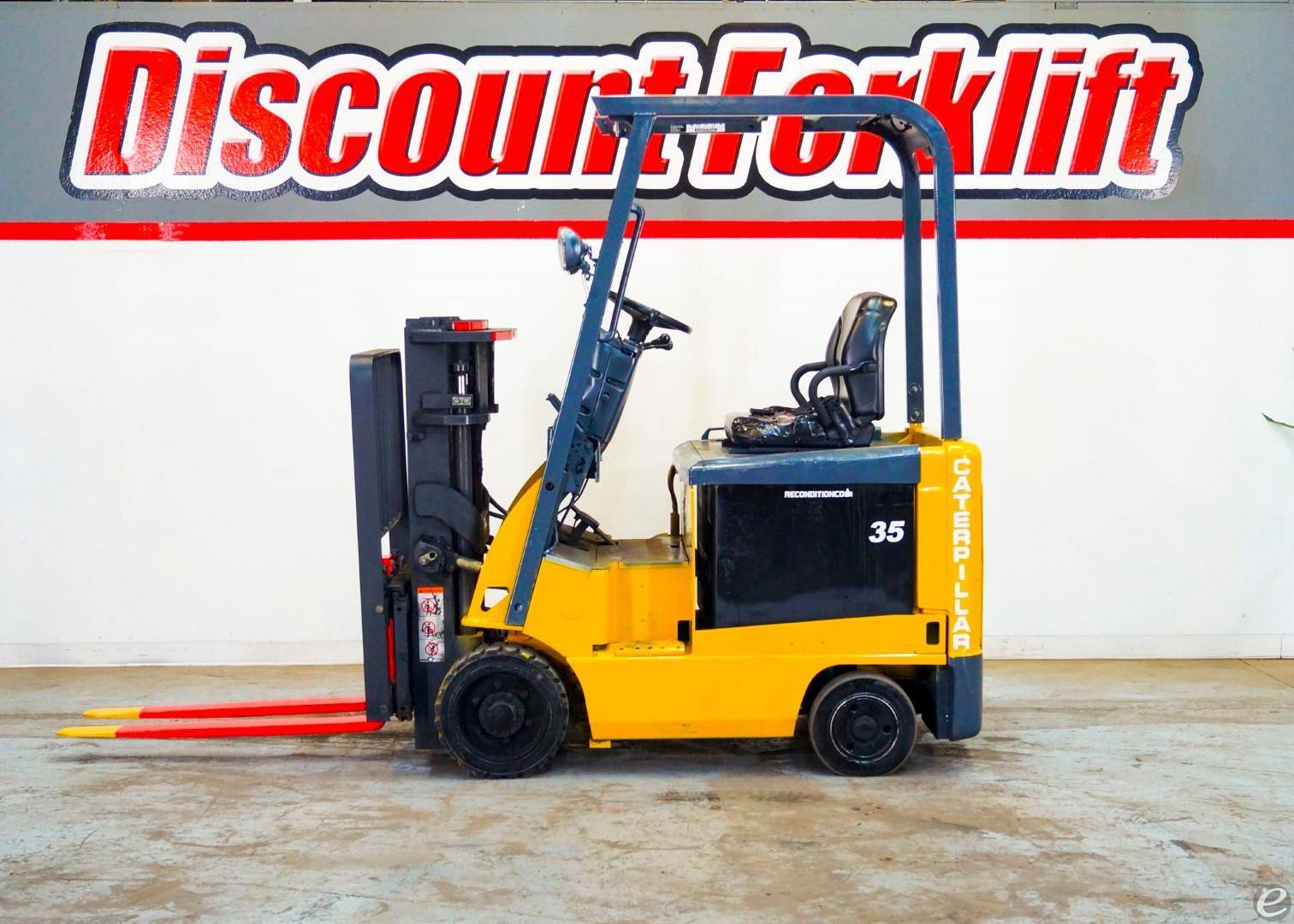 2018 Cat                                       FBC18N Electric Forklift - 123Forklift