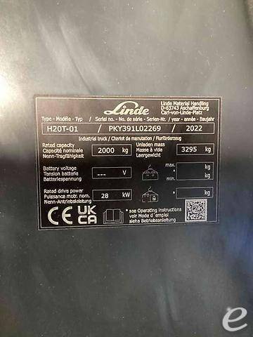 2022 Linde H20CT