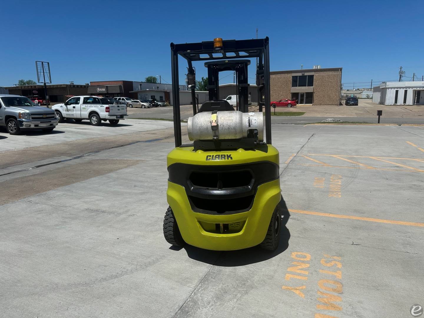 2018 Clark S25L LP Gas Forklift - 123Forklift