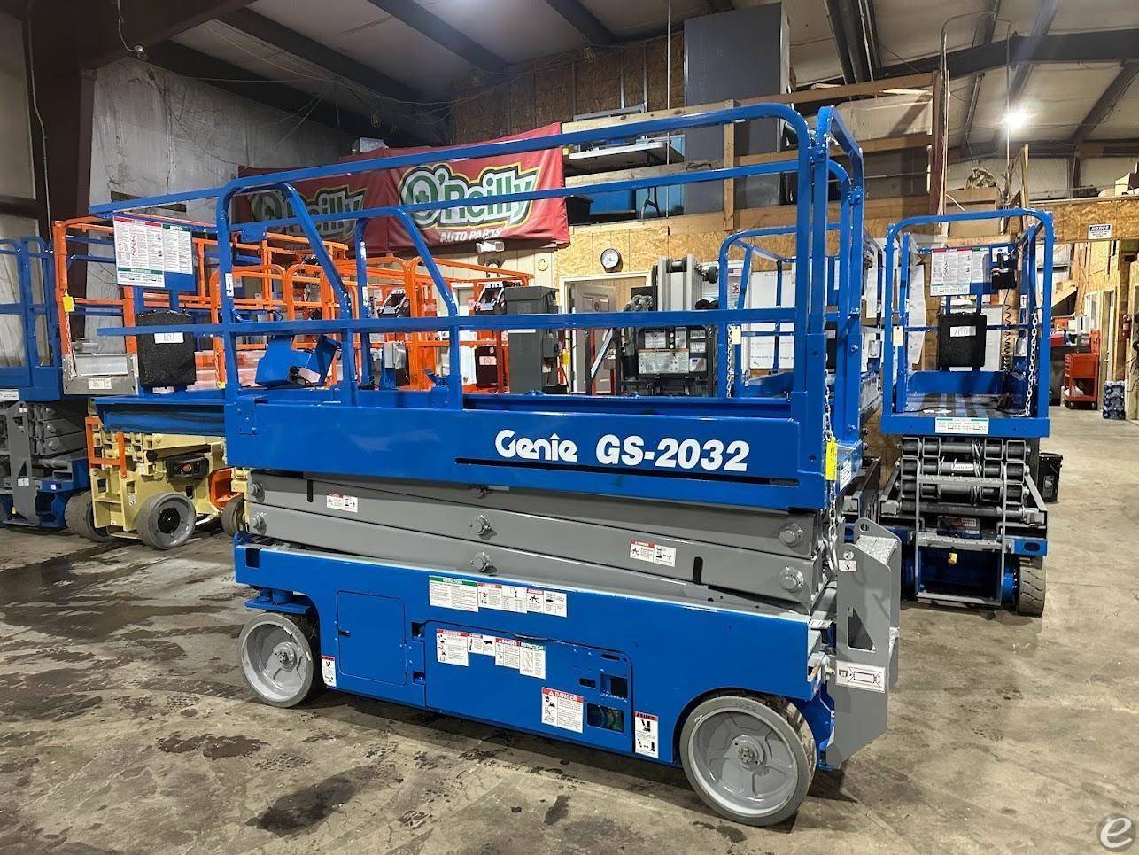 2015 Genie GS2032 Electric Scissor Lift - 123Forklift