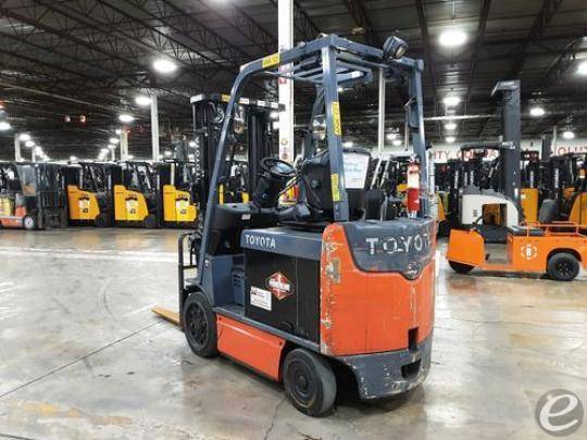 2020 Toyota 8FBCU25 Electric Forklift - 123Forklift