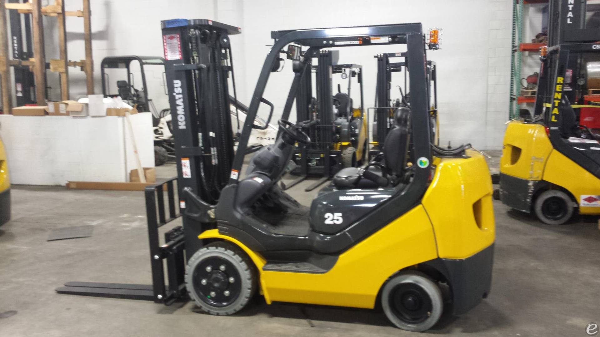 2016 Komatsu FG25ST-16 LP Gas Forklift - 123Forklift