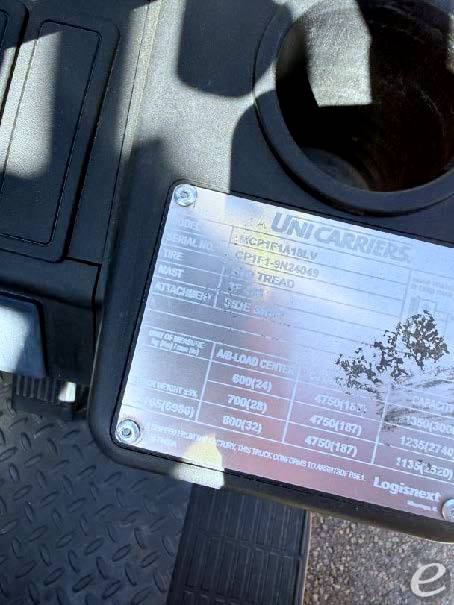 2022 Unicarriers CF35LP