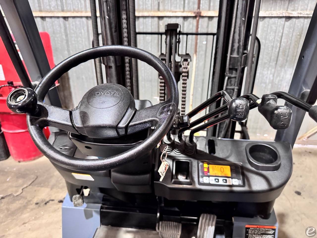 2018 Toyota 8FBCU25 Electric Forklift - 123Forklift