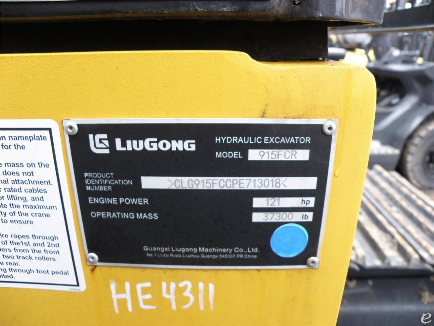 2023 Liugong 915F CR