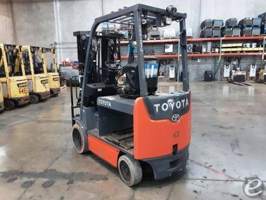 2012 Toyota 8FBCHU25 Electric Forklift - 123Forklift