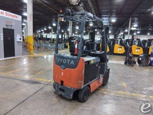 2017 Toyota 8FBCHU25 Electric Forklift - 123Forklift
