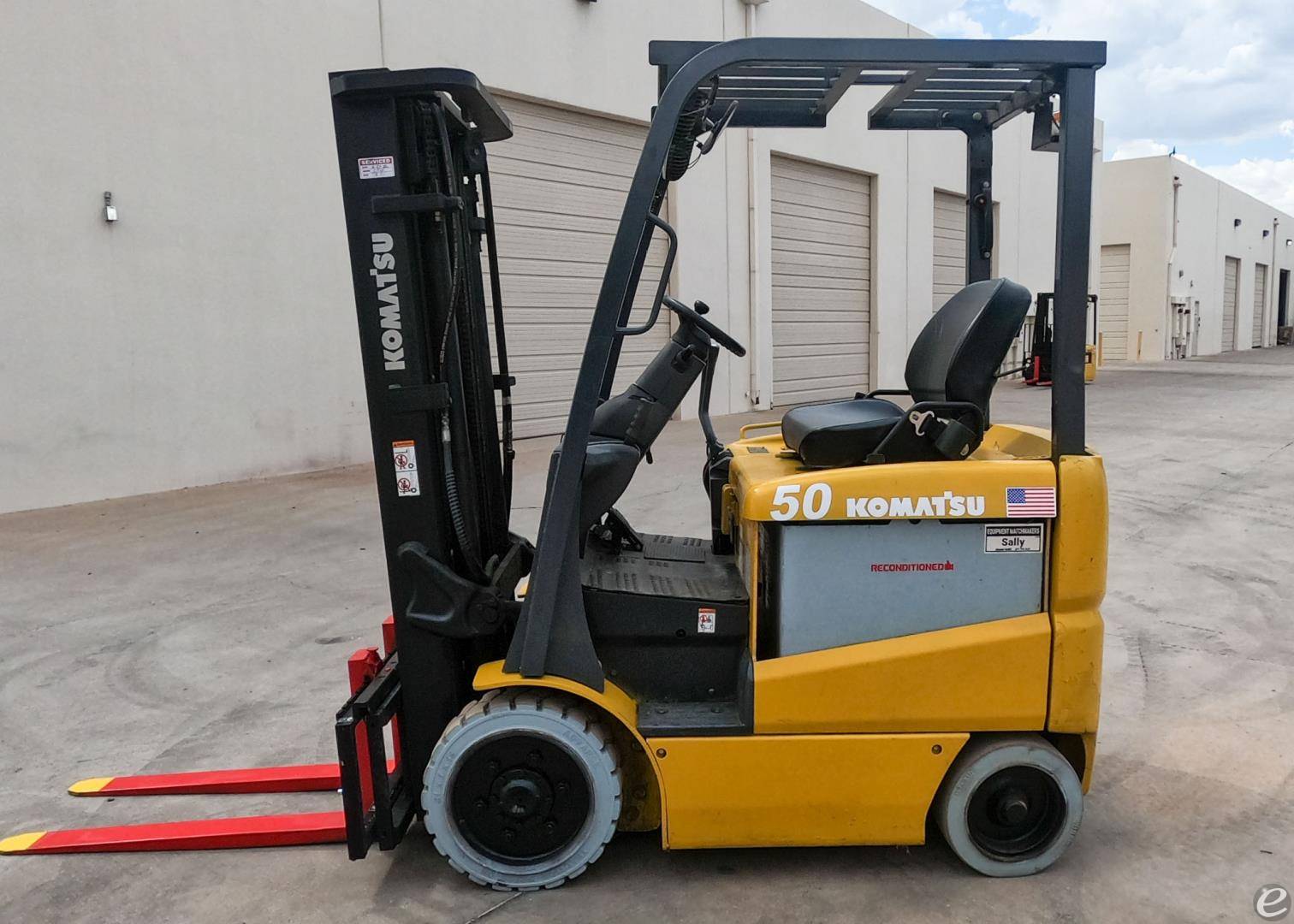 2012 Komatsu FB25SHU-6 Electric Forklift - 123Forklift