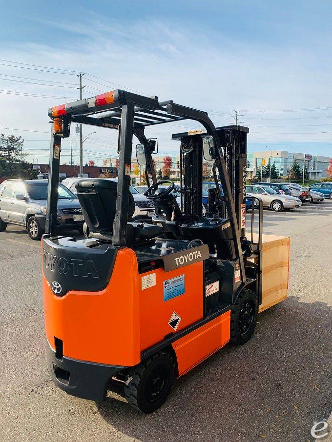 2015 Toyota 8FBCU25 Electric Forklift - 123Forklift