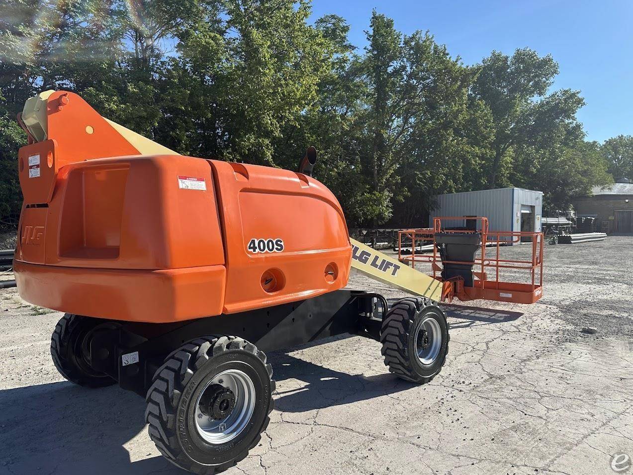 2014 JLG 400S Dual Fuel Boom Lift - 123Forklift