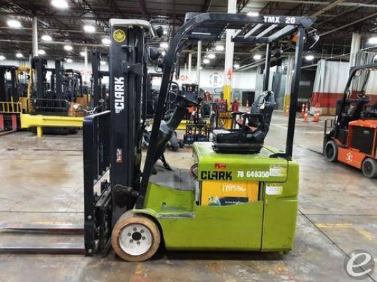 2016 Clark TMX20 Electric Forklift - 123Forklift