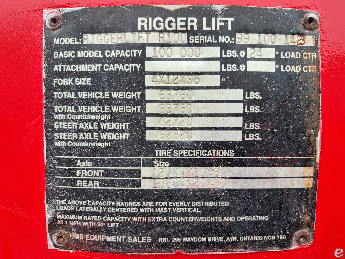 Rigger Lift R100