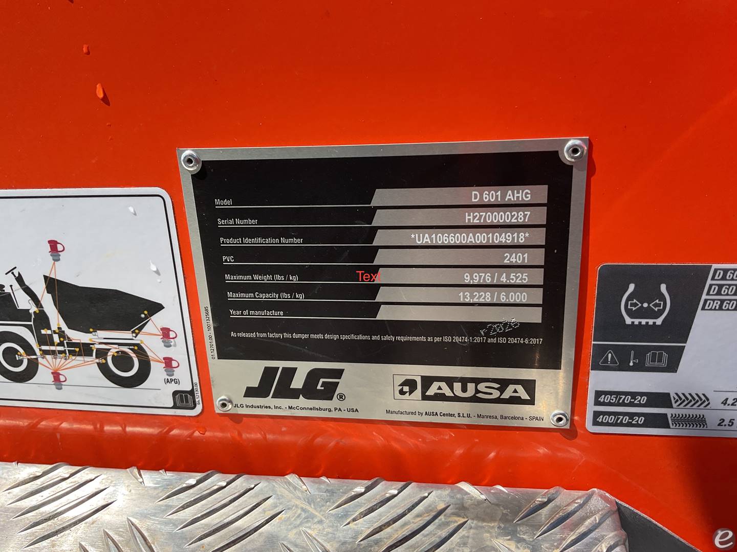 2026 JLG D601AHG