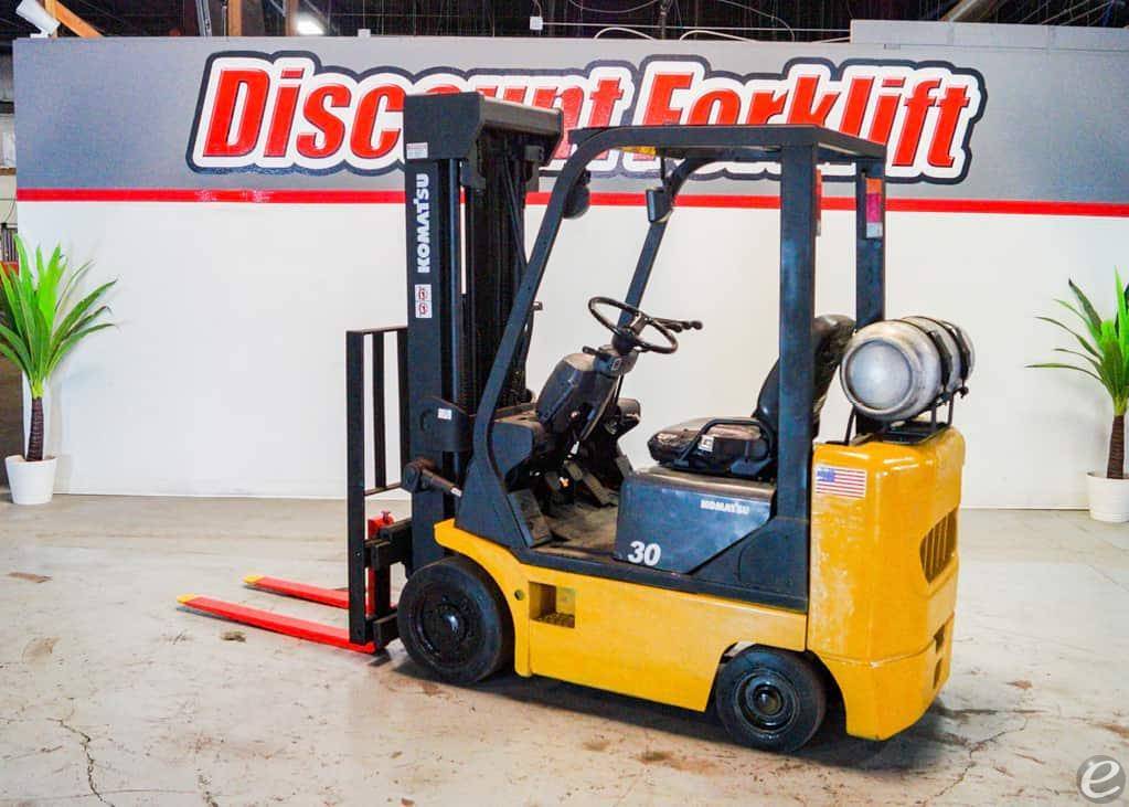 2003 Komatsu FG15ST-16 LP Gas Forklift - 123Forklift