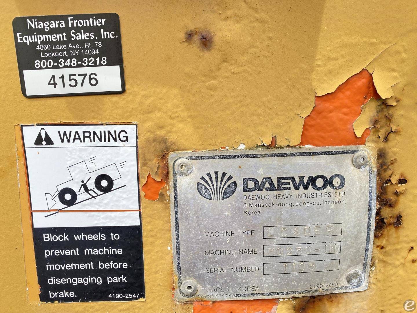1999 Daewoo MEGA 250 III