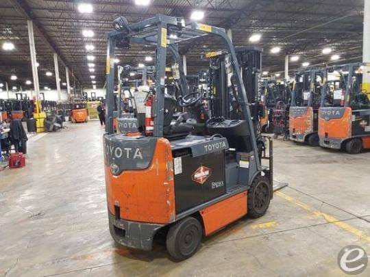 2020 Toyota 8FBCU25 Electric Forklift - 123Forklift