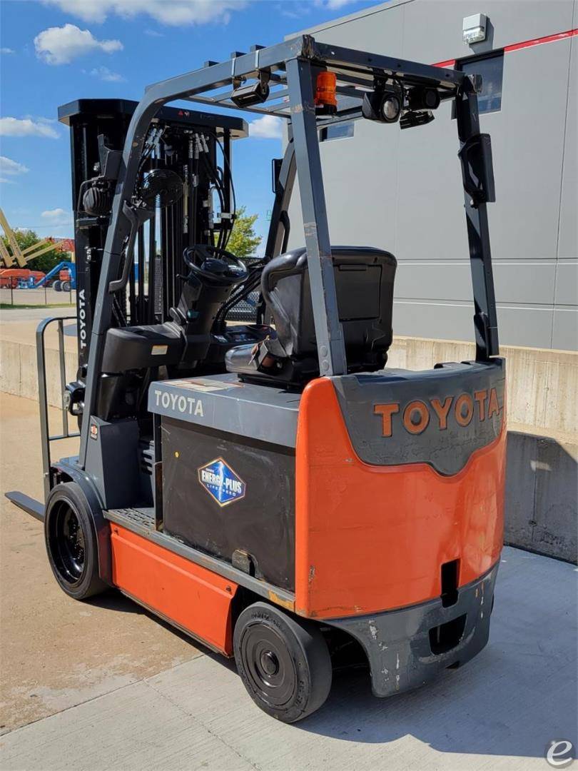 2017 Toyota 8FBCHU25 Electric Forklift - 123Forklift