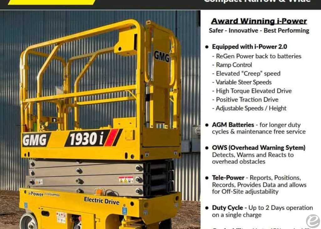 2024 Info Unavailable 1930i Electric Scissor Lift - 123Forklift