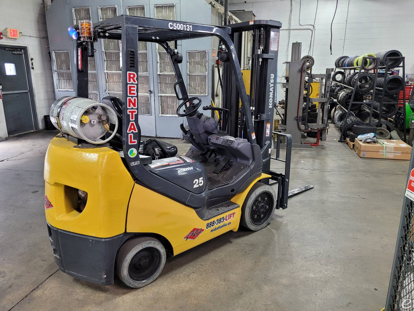 2015 Komatsu FG25ST-16 LP Gas Forklift - 123Forklift