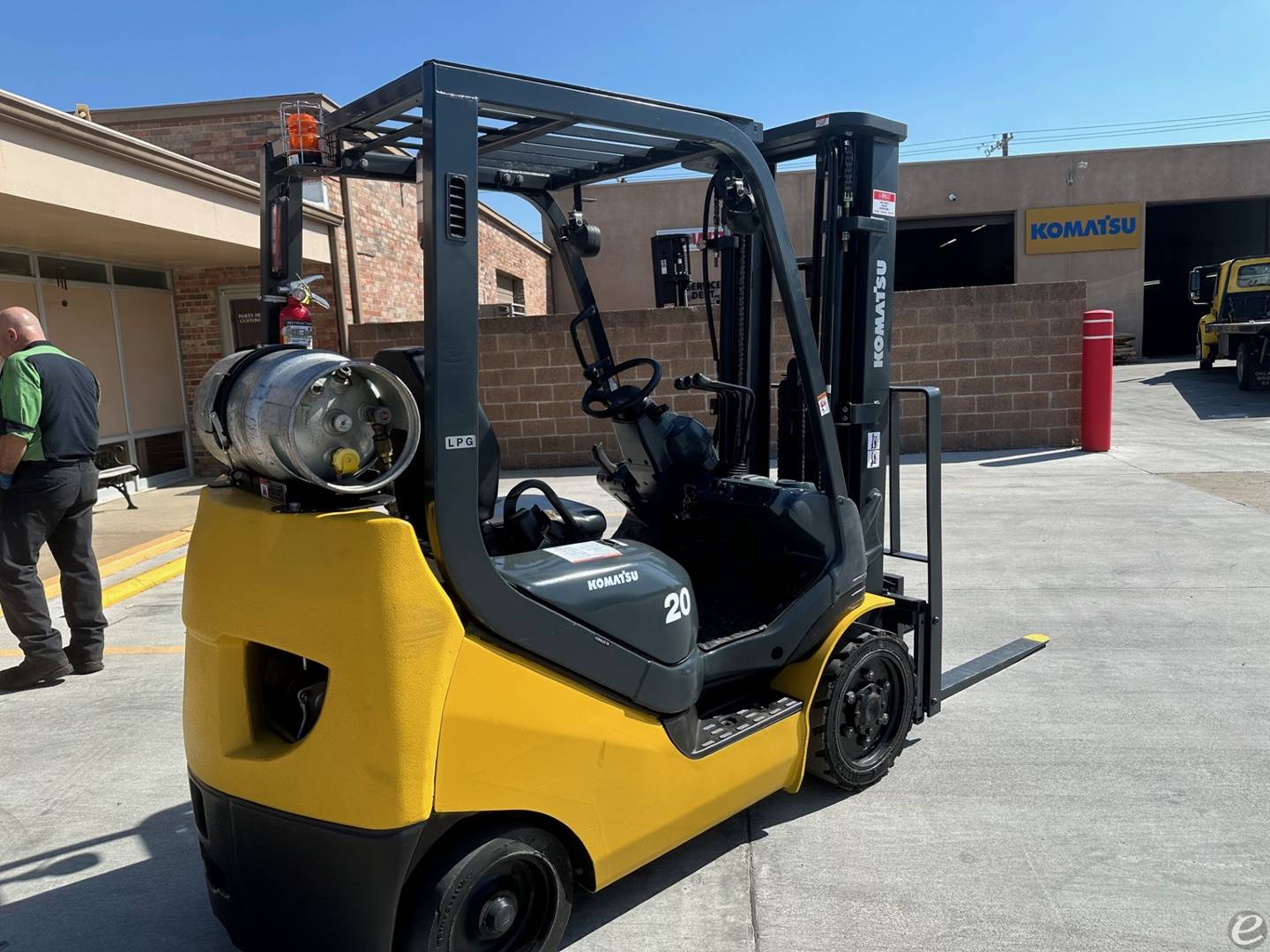 2018 Komatsu FG20ST-16 LP Gas Forklift - 123Forklift