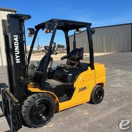 2019 Hyundai 30D-9 Diesel Forklift - 123Forklift