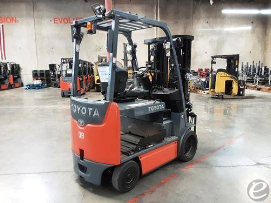 2017 Toyota 8FBCHU25 Electric Forklift - 123Forklift