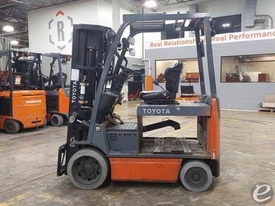 2017 Toyota 8FBCHU25 Electric Forklift - 123Forklift