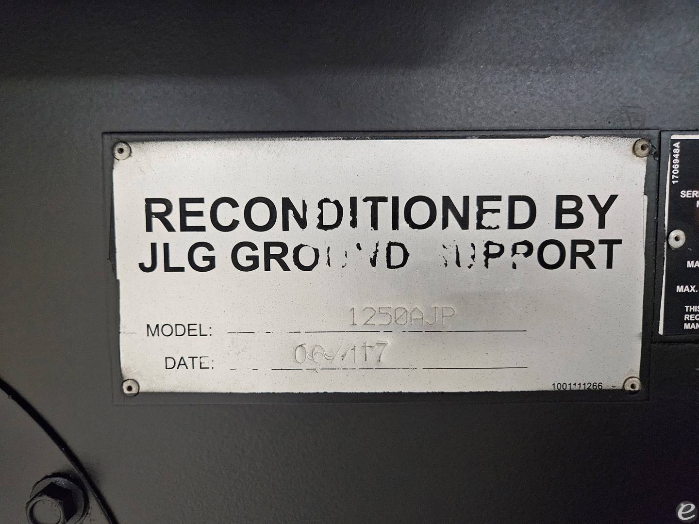 2007 JLG 1250AJP