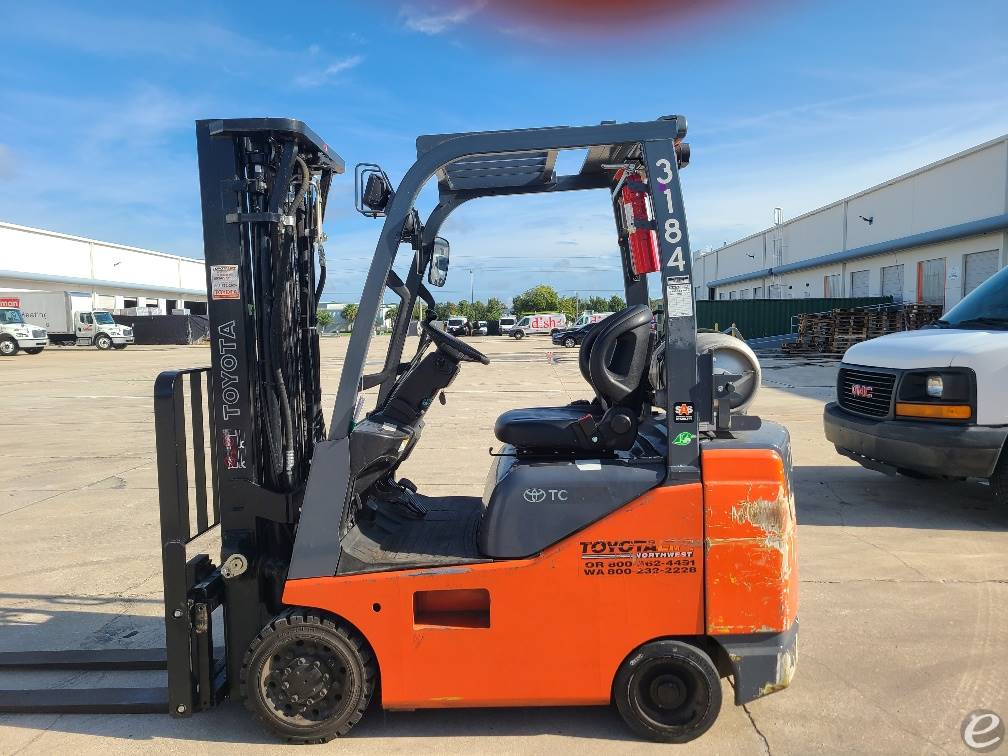 2016 Toyota 8FGCSU20 LP Gas Forklift - 123Forklift