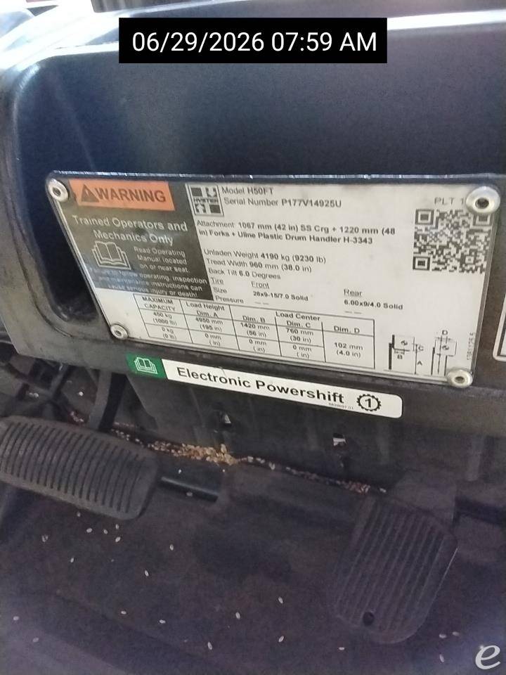 2020 Hyster H50FT