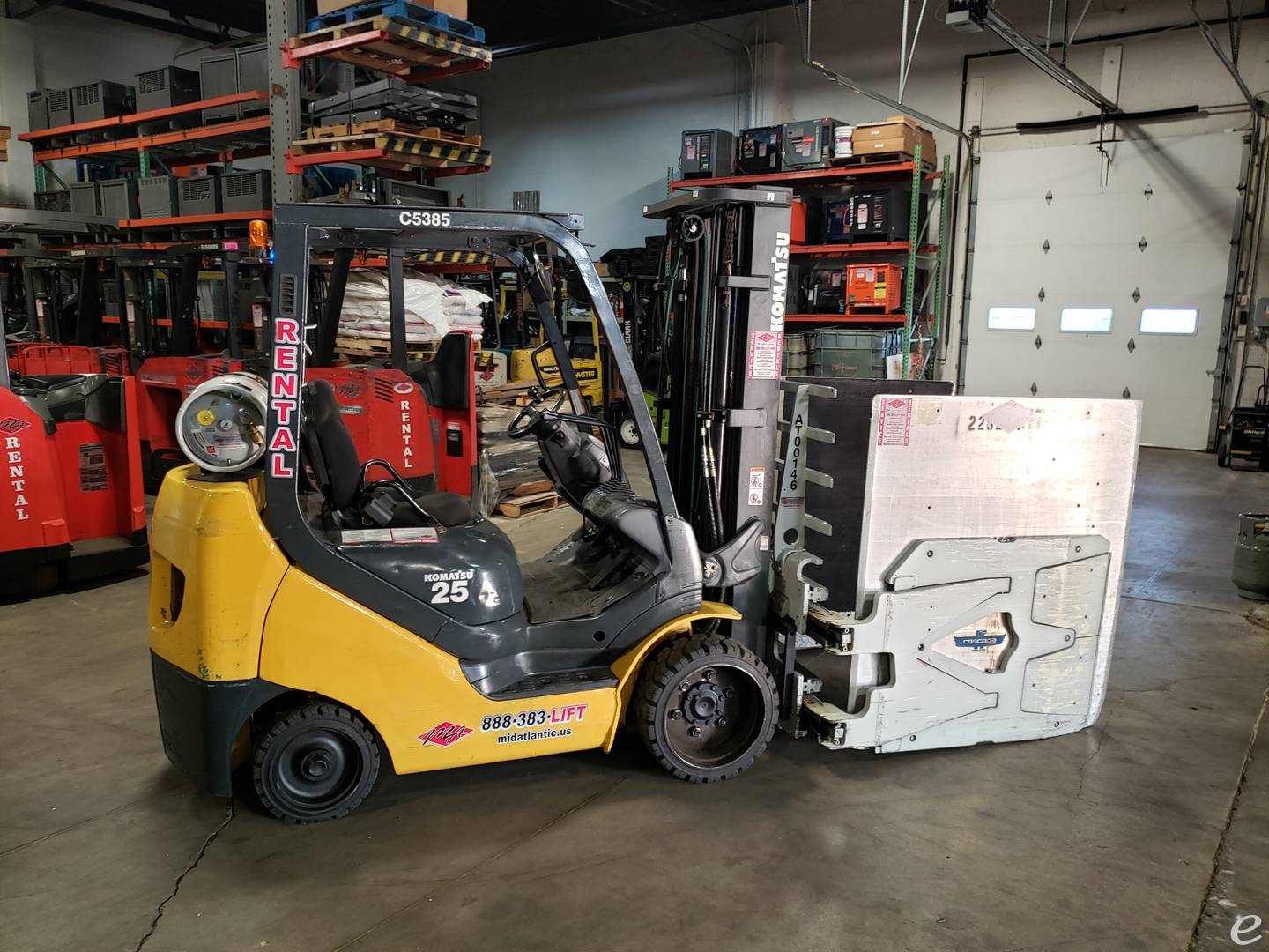 2008 Komatsu FG25ST-16 LP Gas Forklift - 123Forklift