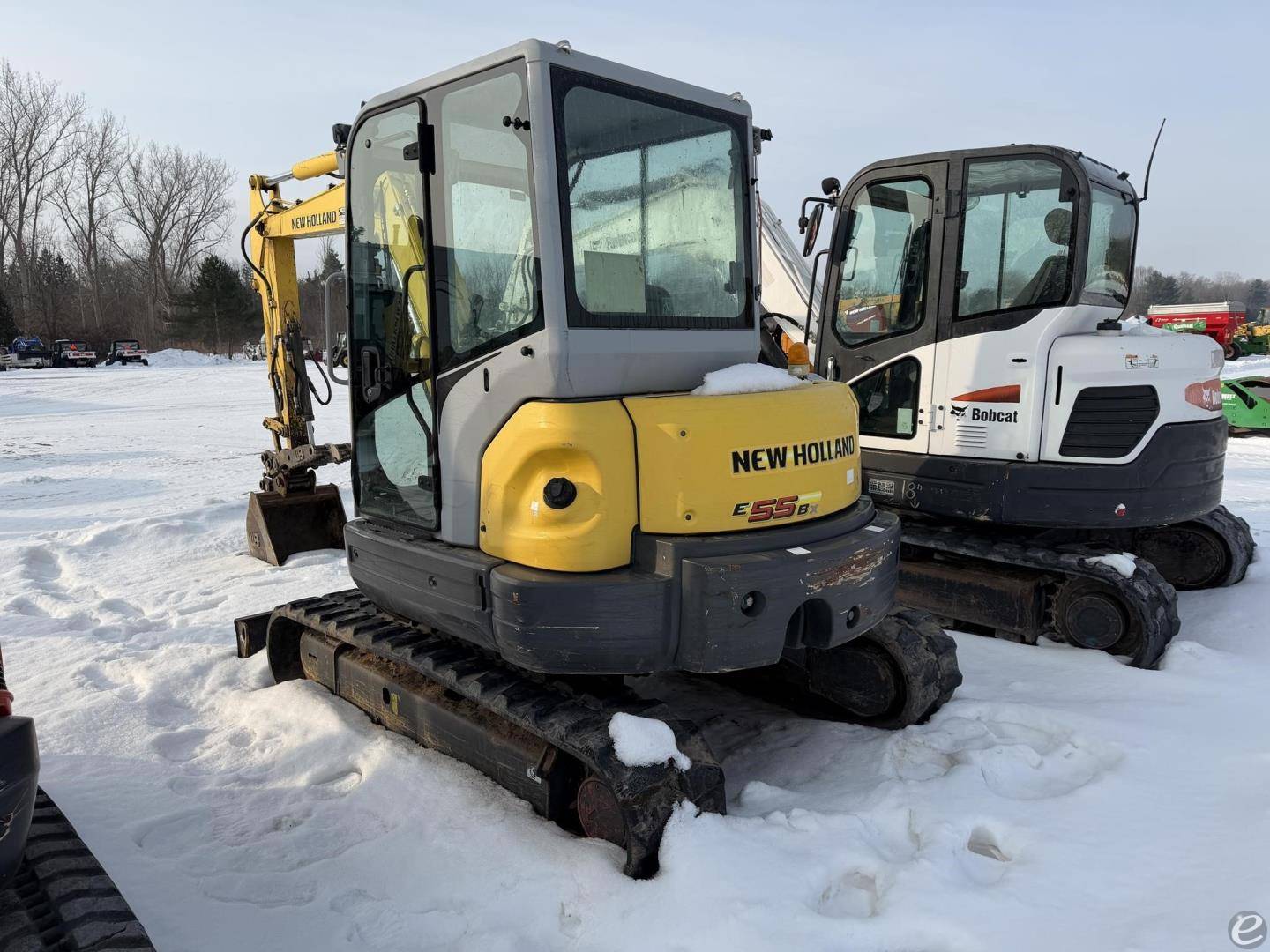 2012 New Holland E55BX