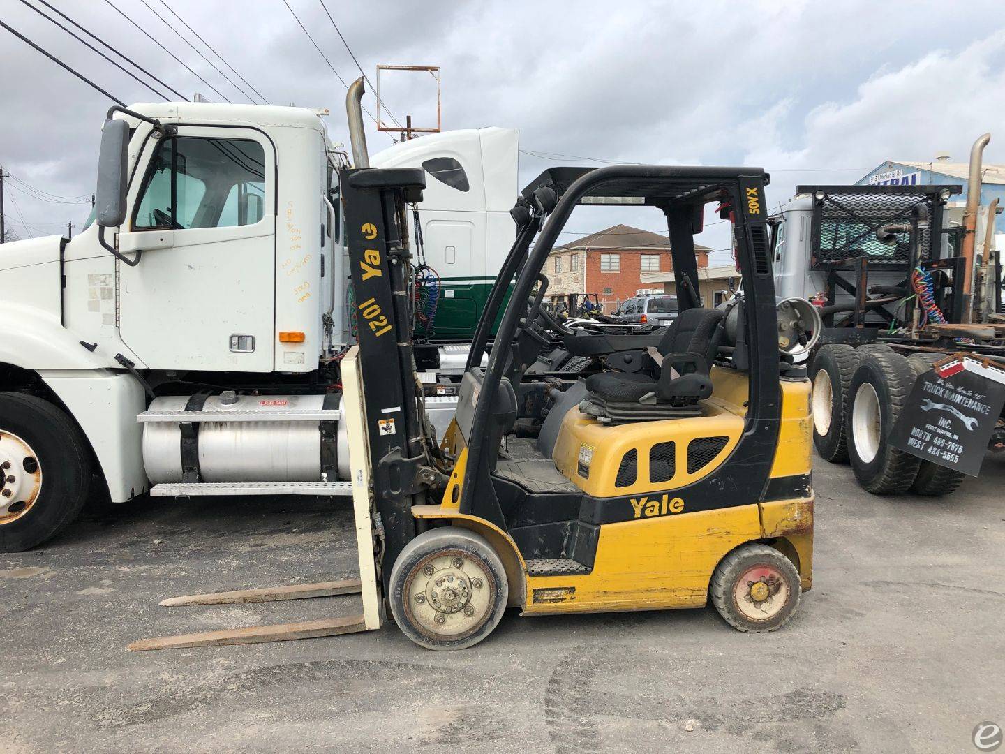 2012 Yale GLC050VX LP Gas Forklift