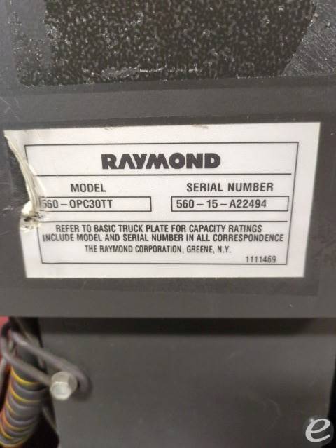2015 Raymond 560-OPC30TT