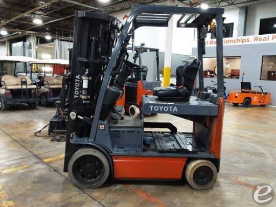 2017 Toyota 8FBCHU25 Electric Forklift - 123Forklift