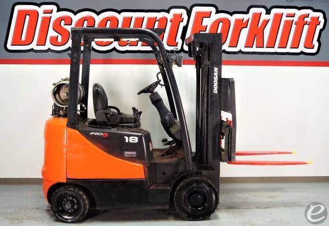 2008 Doosan G18S-5 LP Gas Forklift