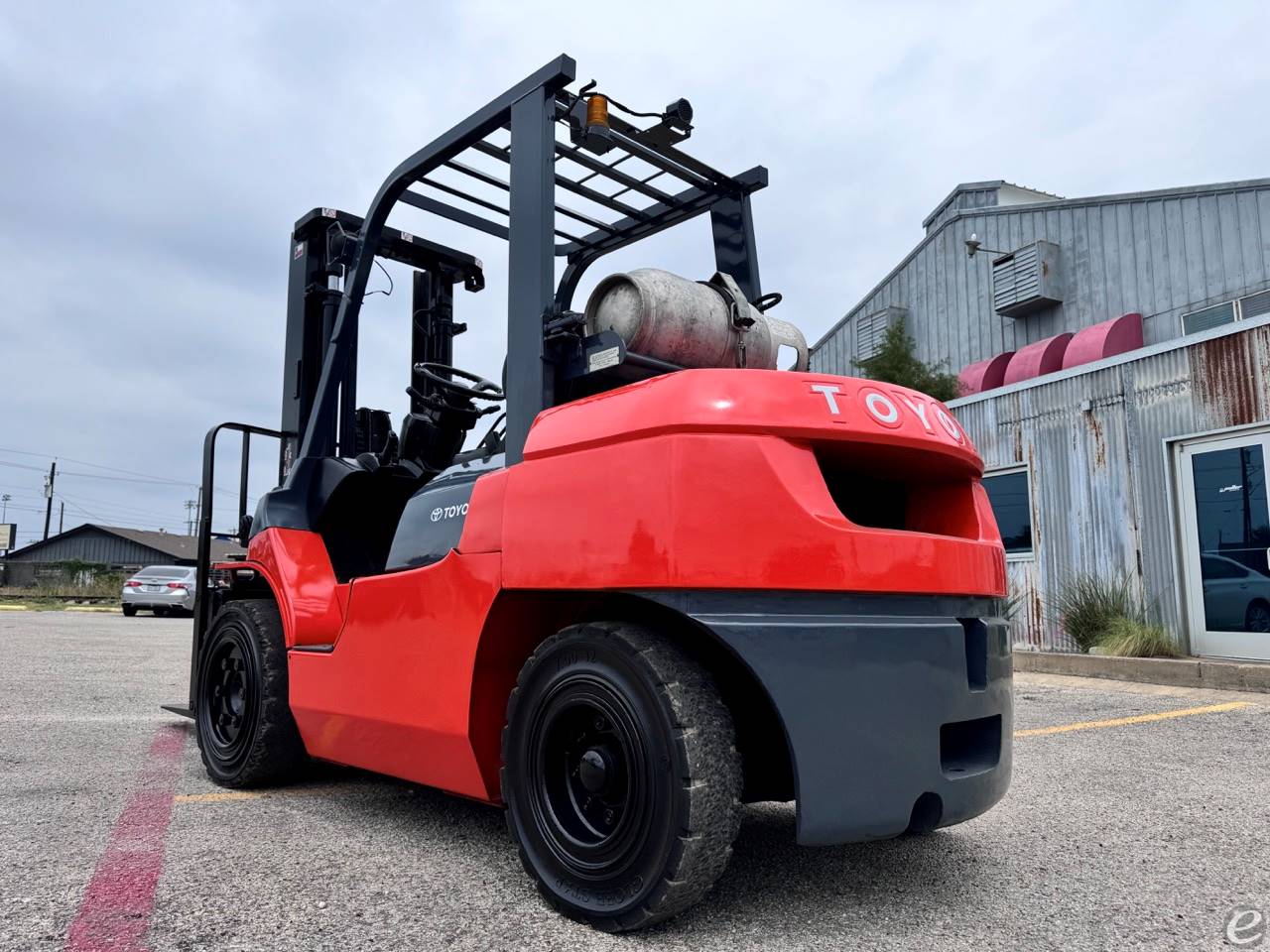 2002 LP Gas Toyota Sit Down Rider 7FGU35 - 123Forklift