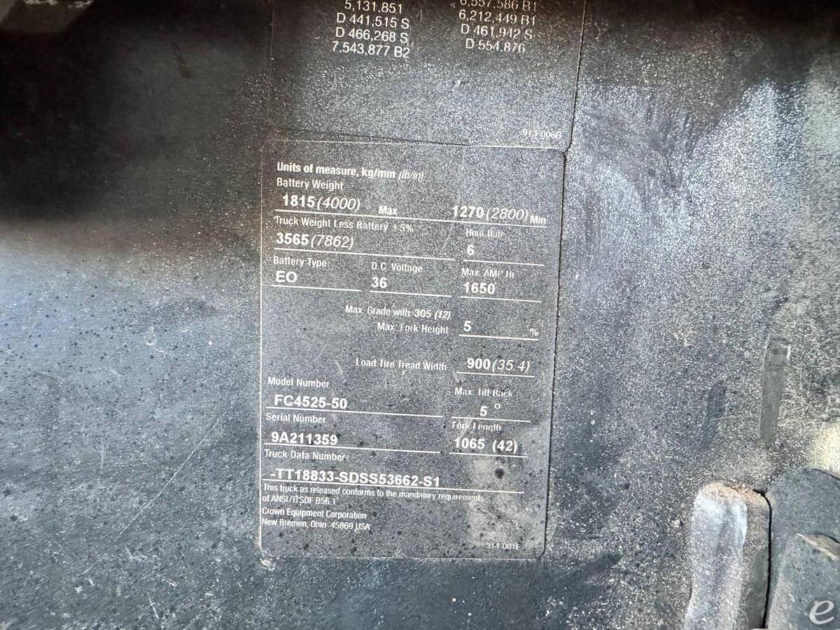 2014 Crown FC4525-50