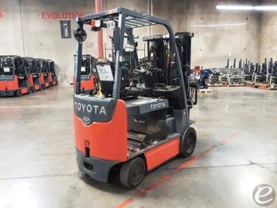 2017 Toyota 8FBCHU25 Electric Forklift - 123Forklift