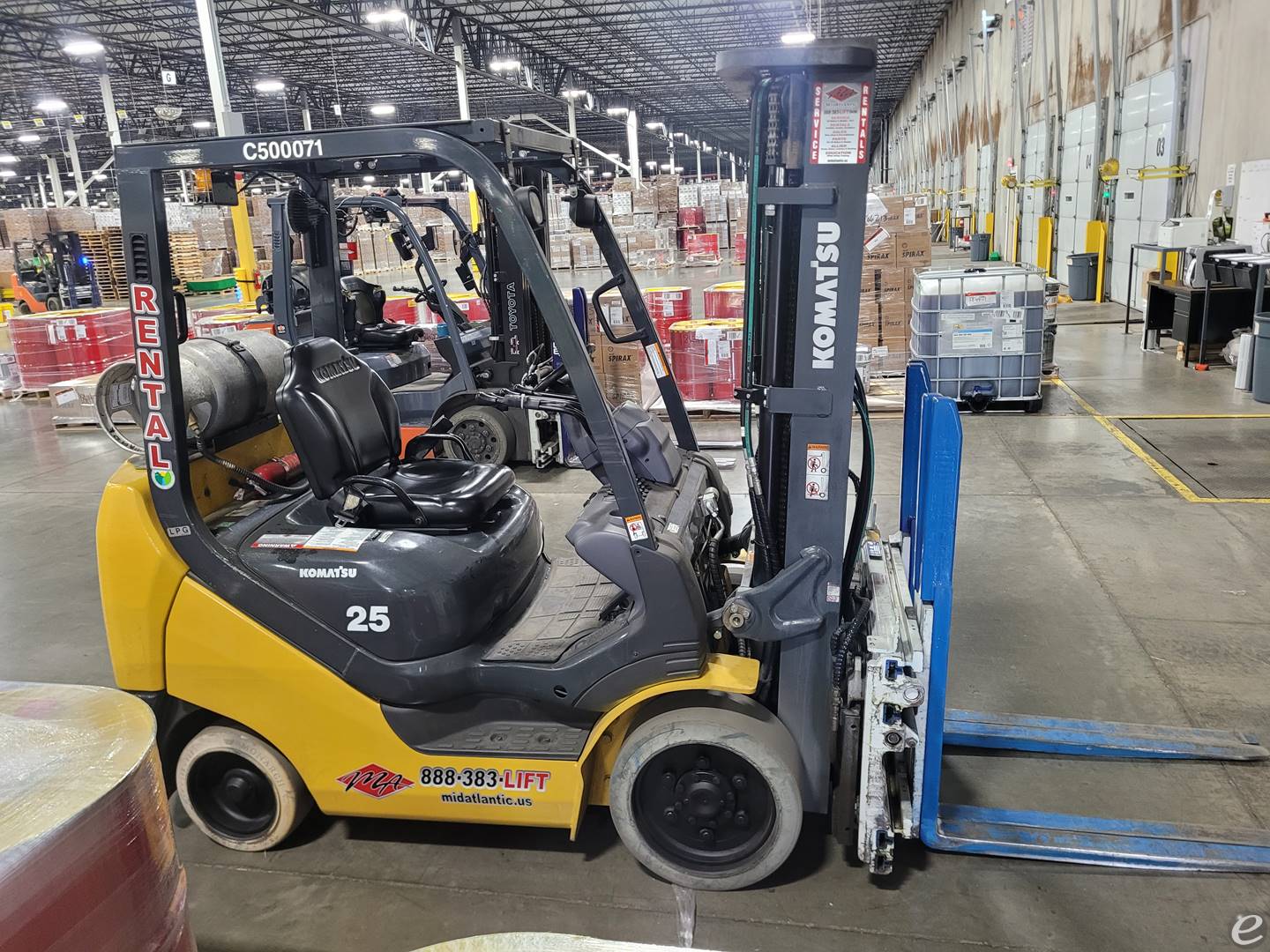 2014 Komatsu FG25ST-16 LP Gas Forklift - 123Forklift