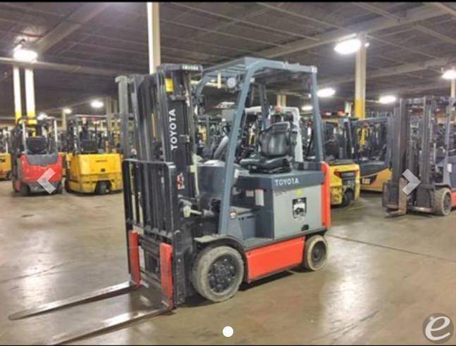 2014 Toyota 8FBCU25 Electric Forklift - 123Forklift