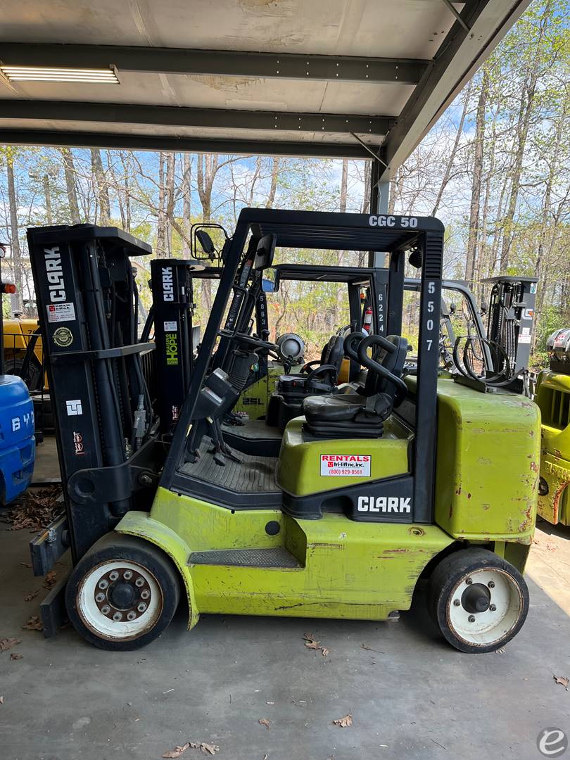 2015 Clark CGC50 LP Gas Forklift