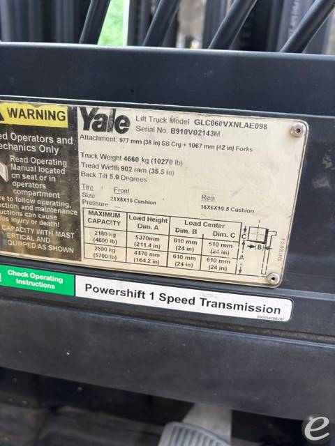 2014 Yale GLC060VX