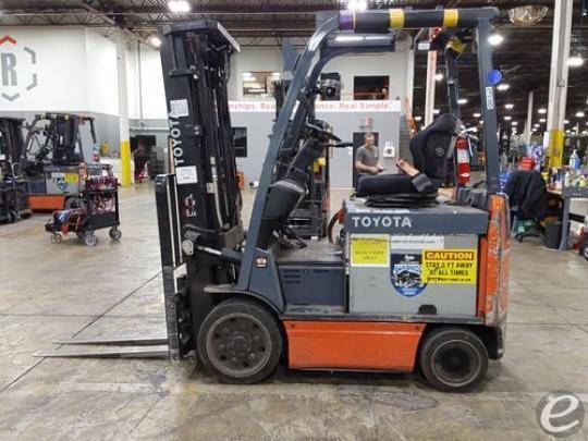 2015 Toyota 8FBCU25 Electric Forklift - 123Forklift