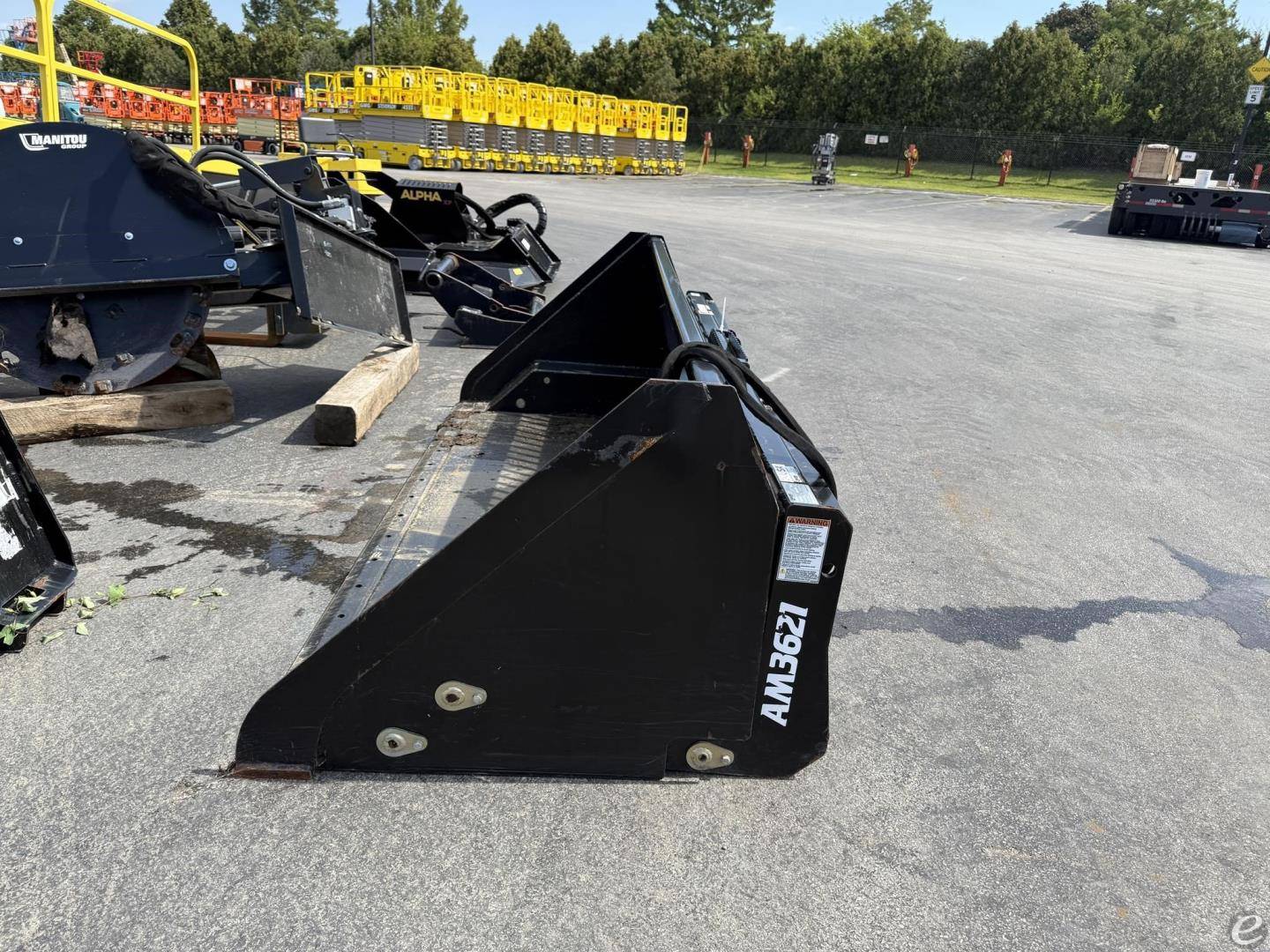 2022 Manitou 96” HIGH DUMP BUCKET