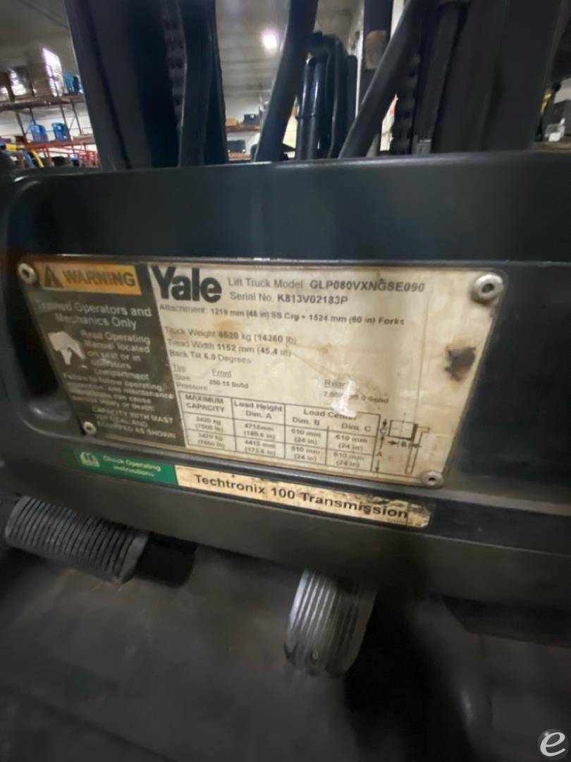 2016 Yale GP080VX