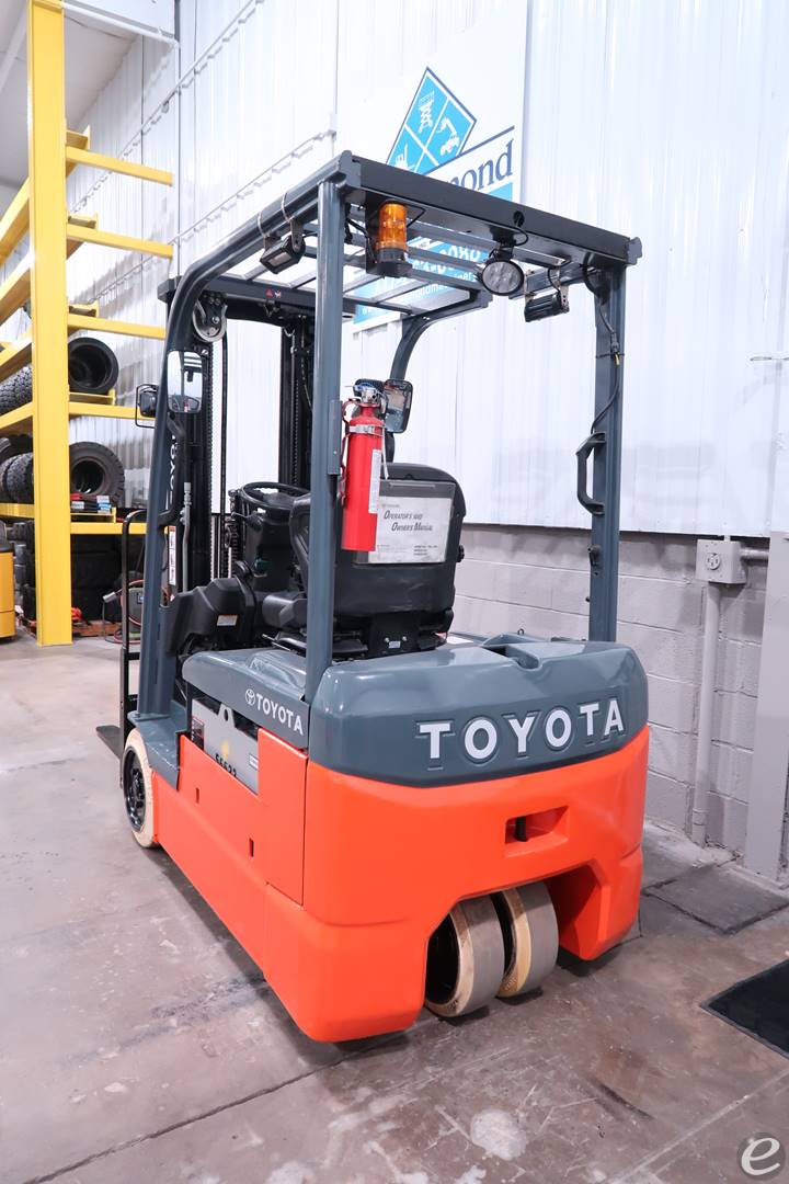 2016 Toyota 8FBE20U Electric Forklift - 123Forklift