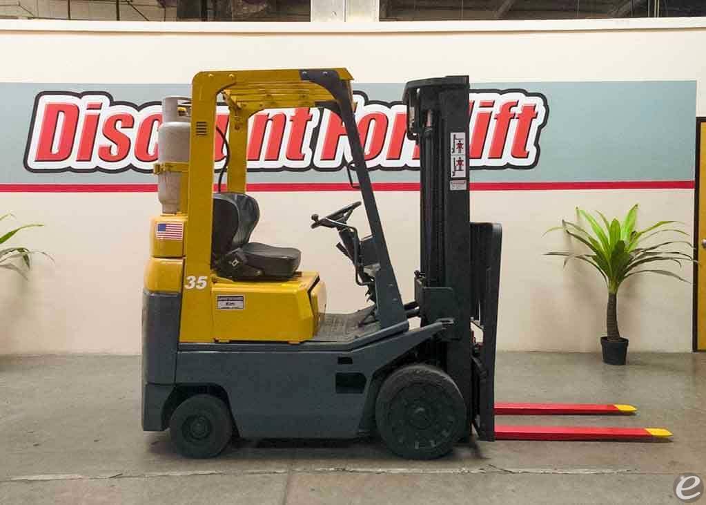 2000 TCM FCG18T8T LP Gas Forklift